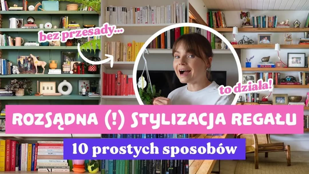 Czym zasłonić otwarty regał, aby poprawić estetykę i porządek?